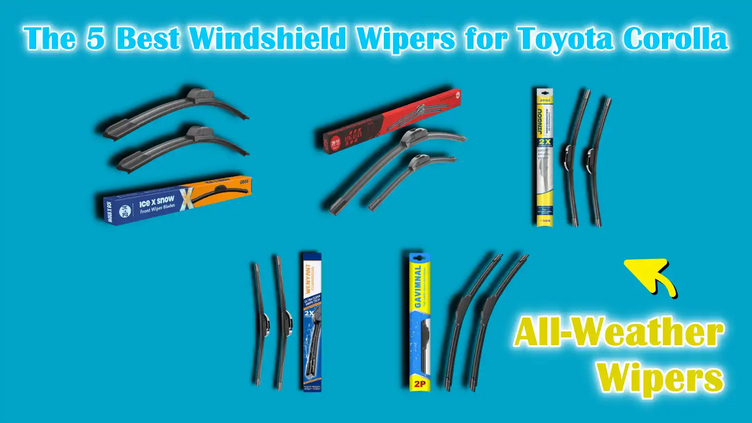 Best Windshield Wipers for Toyota Corolla