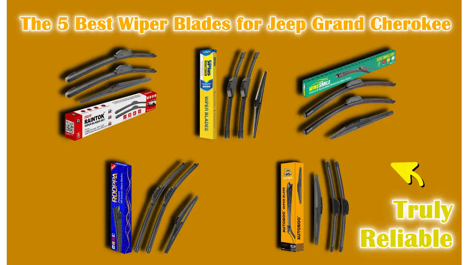 Best Wiper Blades for Jeep Grand Cherokee