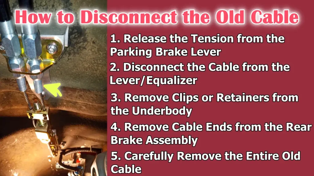 How to Disconnect the Old Cable