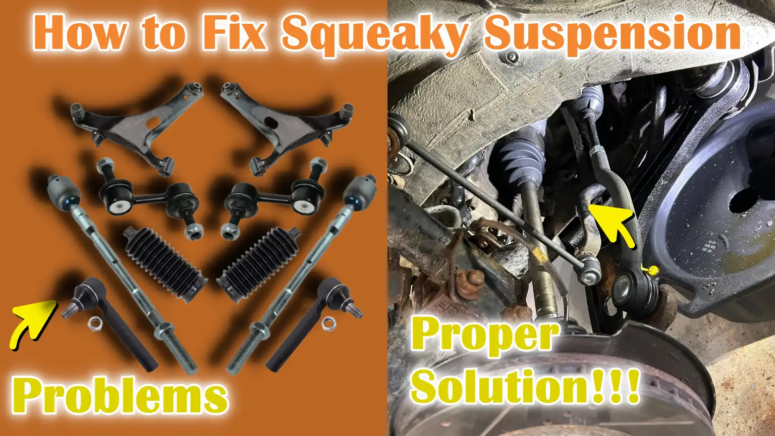 How to Fix Squeaky Suspension