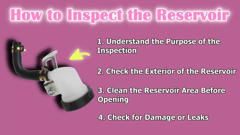 How to Inspect the Reservoir