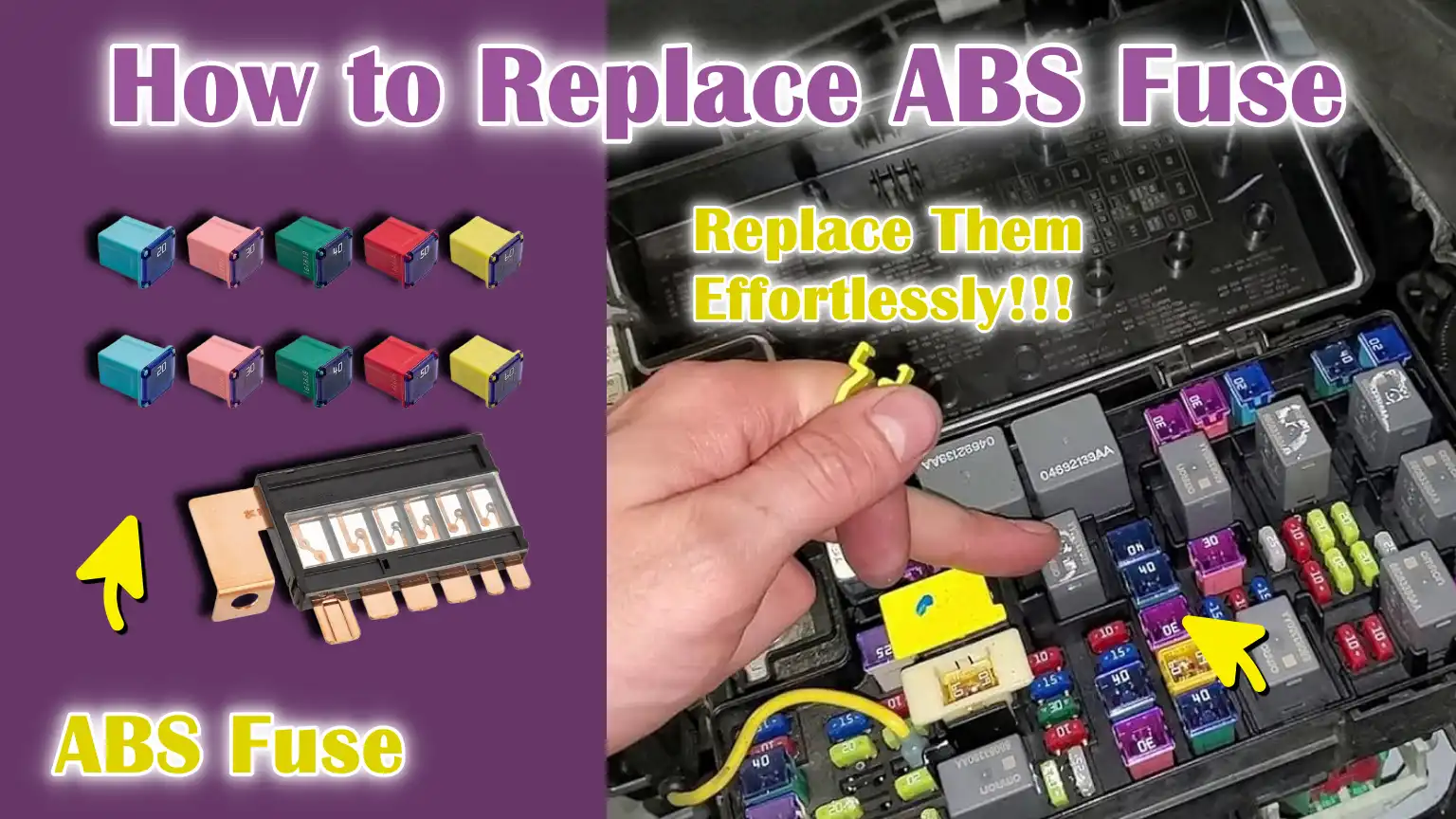 How to Replace ABS Fuse