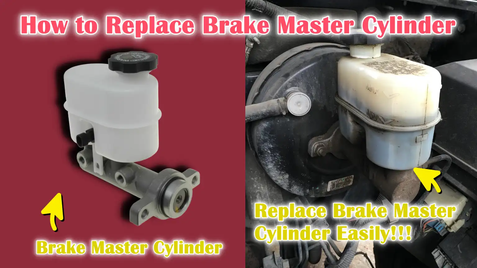 How to Replace Brake Master Cylinder