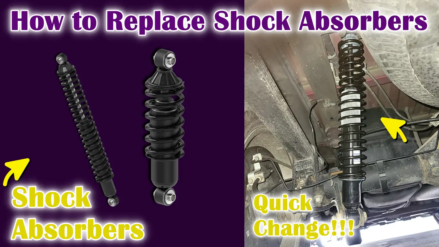 How to Replace Shock Absorbers