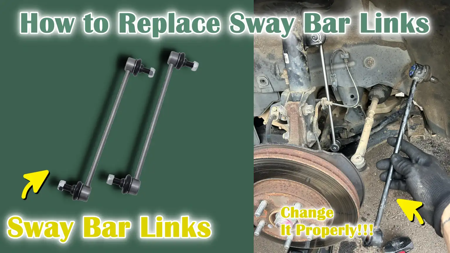 How to Replace Sway Bar Links