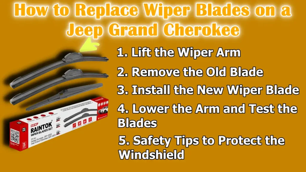 How to Replace Wiper Blades on a Jeep Grand Cherokee