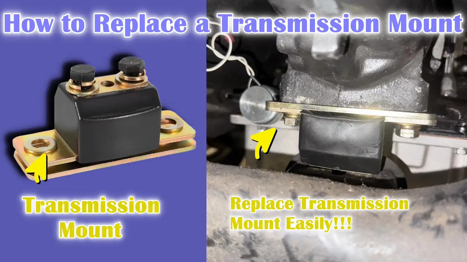 How to Replace a Transmission Mount