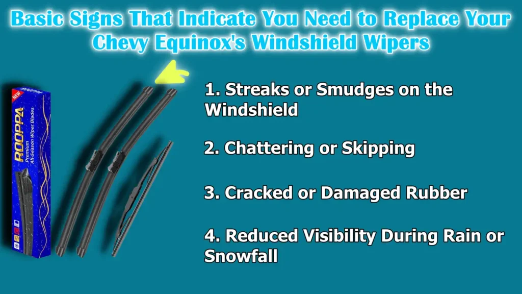 Basic Signs That Indicate You Need to Replace Your Chevy Equinox's Windshield Wipers