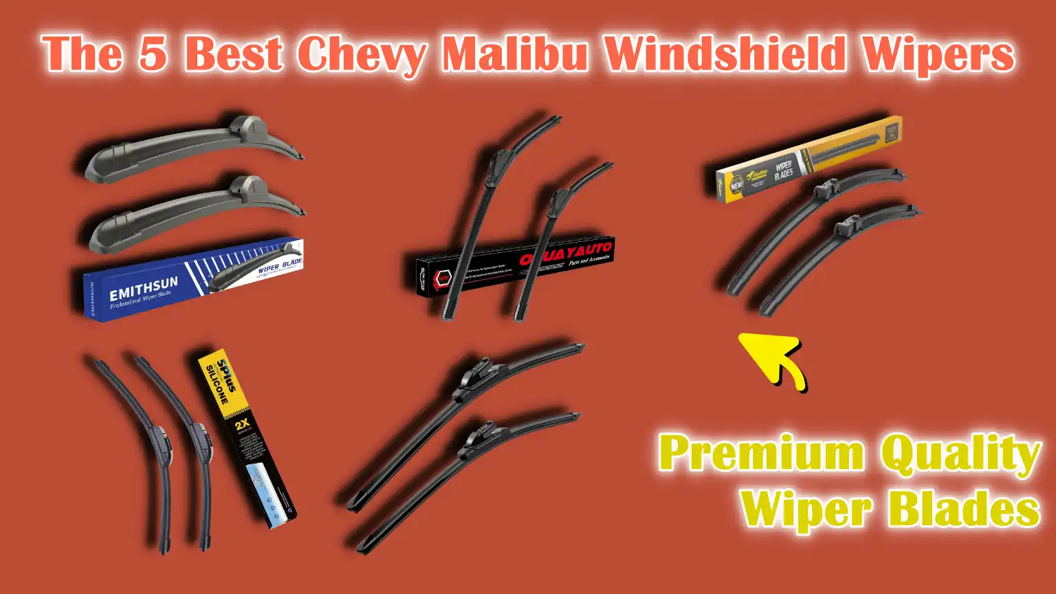 Best Chevy Malibu Windshield Wipers