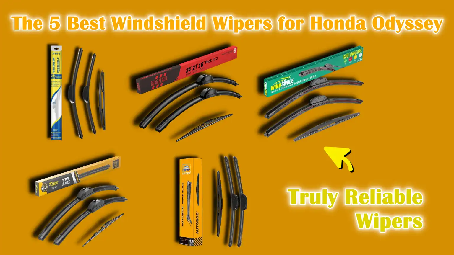 Best Windshield Wipers for Honda Odyssey