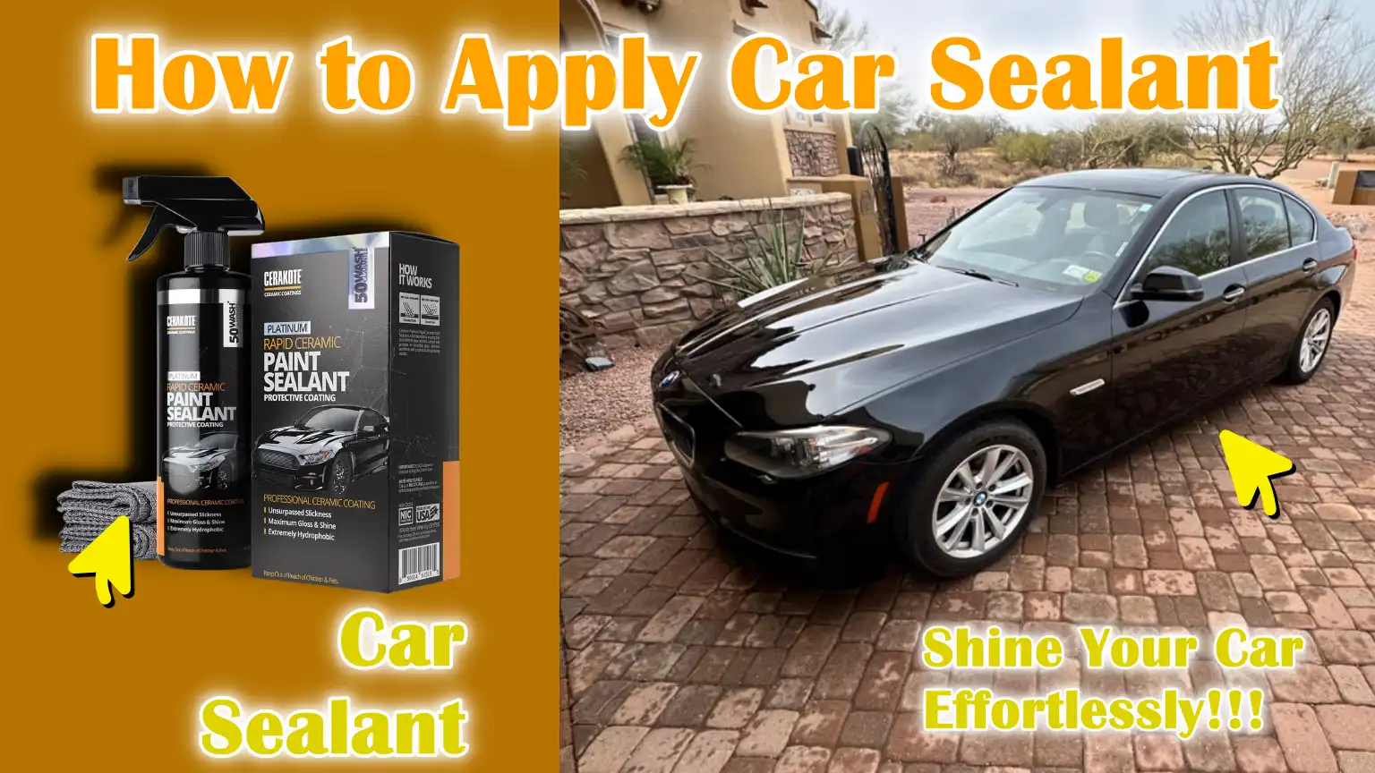 How to Apply Car Sealant
