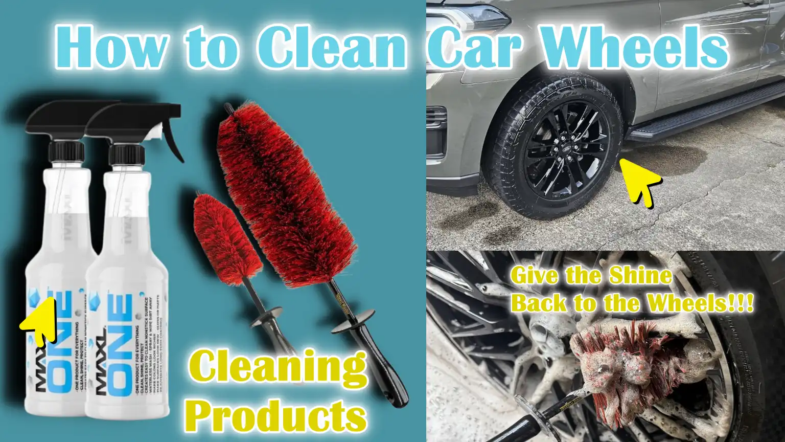 How to Clean Car Wheels