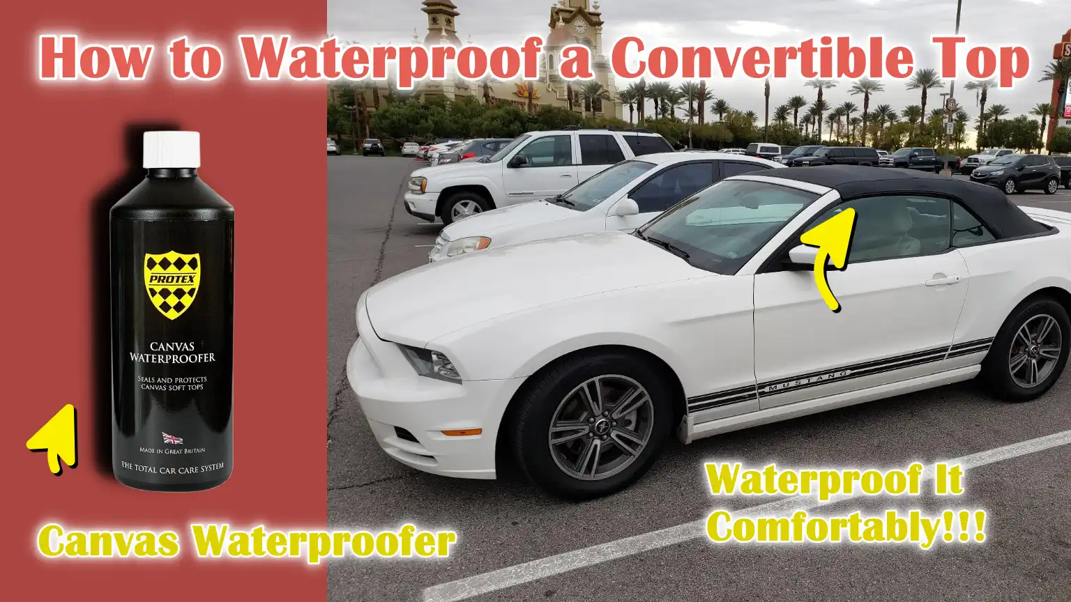 How to Waterproof a Convertible Top