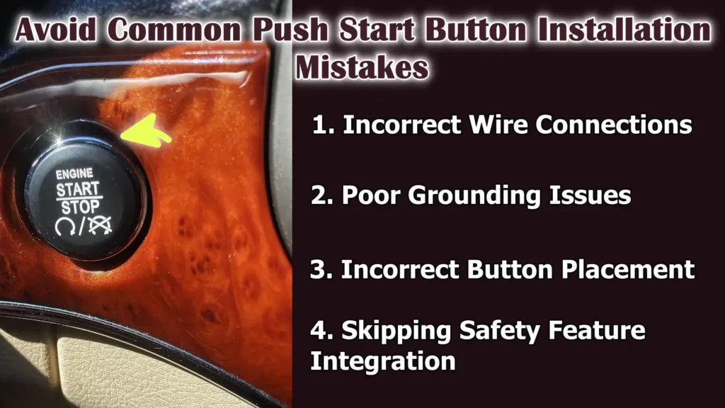 Avoid Common Push Start Button Installation Mistakes