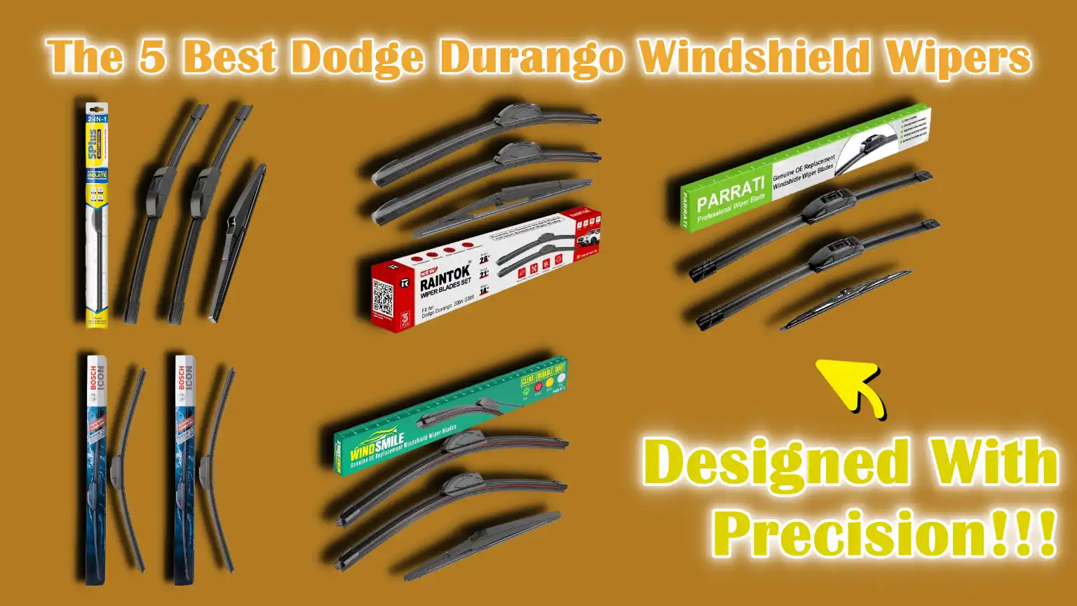 Best Dodge Durango Windshield Wipers