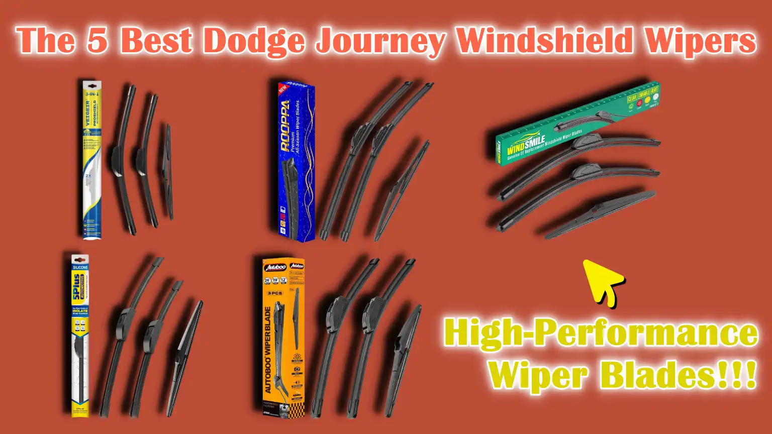 Best Dodge Journey Windshield Wipers
