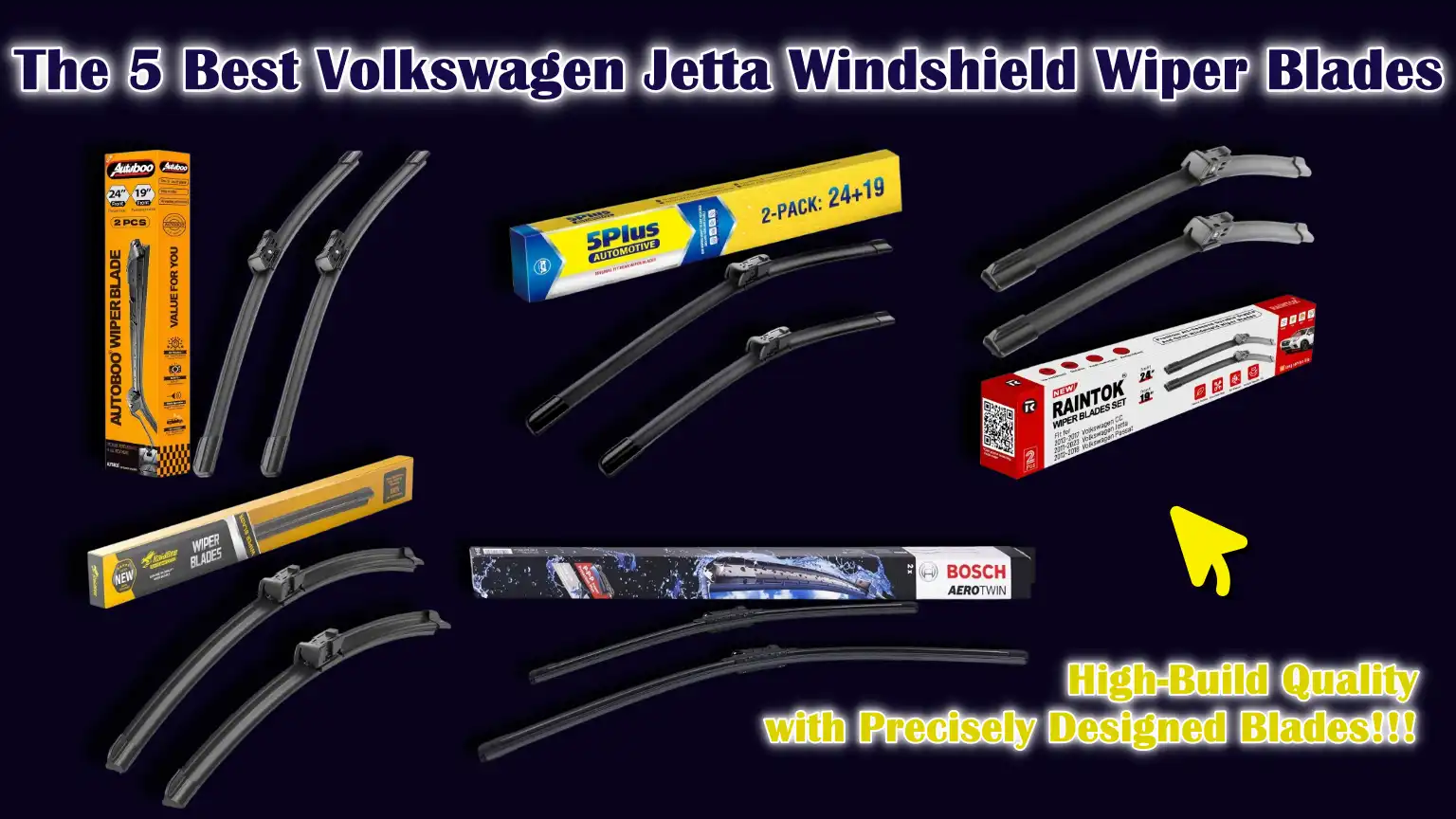 Best Volkswagen Jetta Windshield Wiper Blades