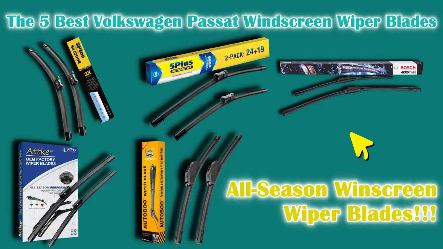 Best Volkswagen Passat Windscreen Wiper Blades