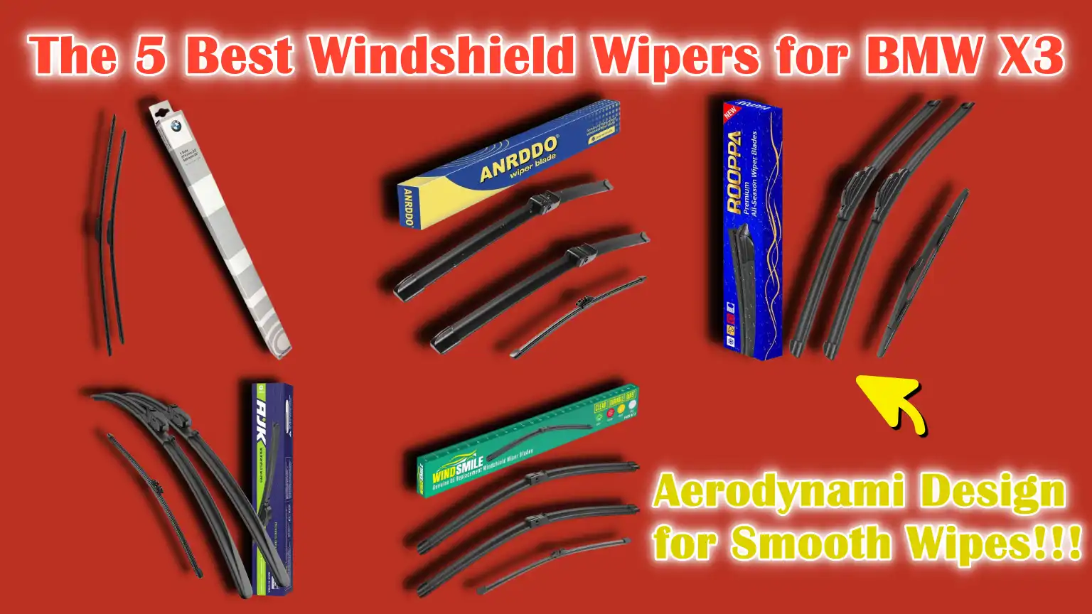 Best Windshield Wipers for BMW X3