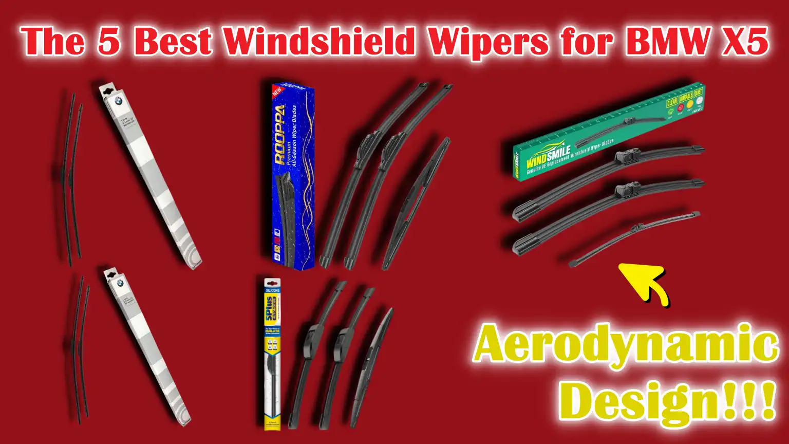 Best Windshield Wipers for BMW X5