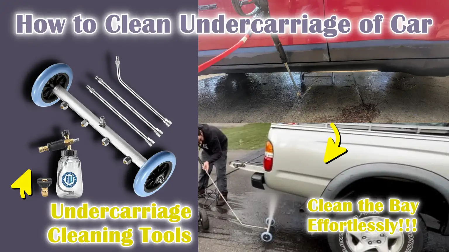 How to Clean Undercarriage of Car