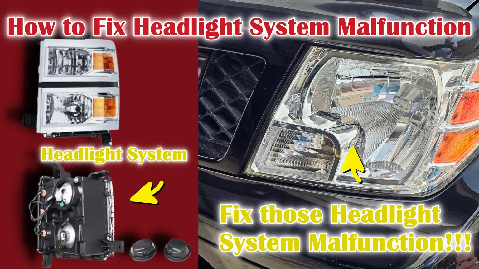 How to Fix Headlight System Malfunction