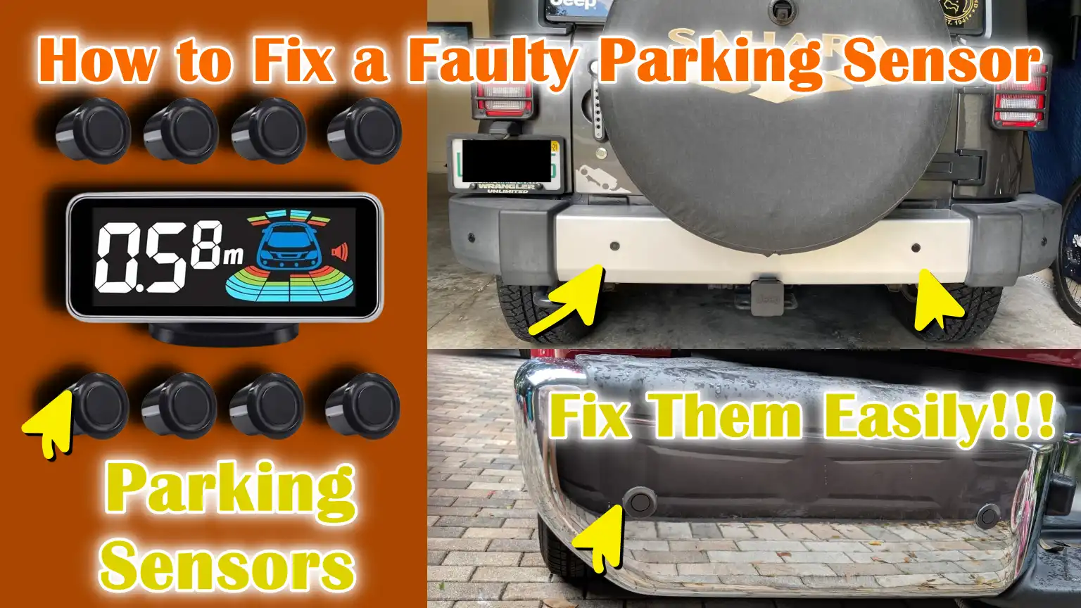 How to Fix a Faulty Parking Sensor