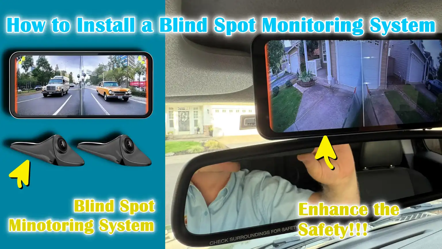 How to Install a Blind Spot Monitoring System
