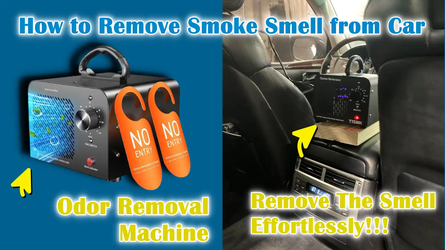How to Remove Smoke Smell from Car