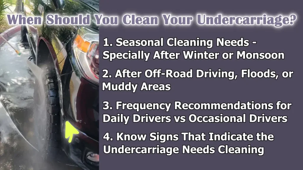 When Should You Clean Your Undercarriage