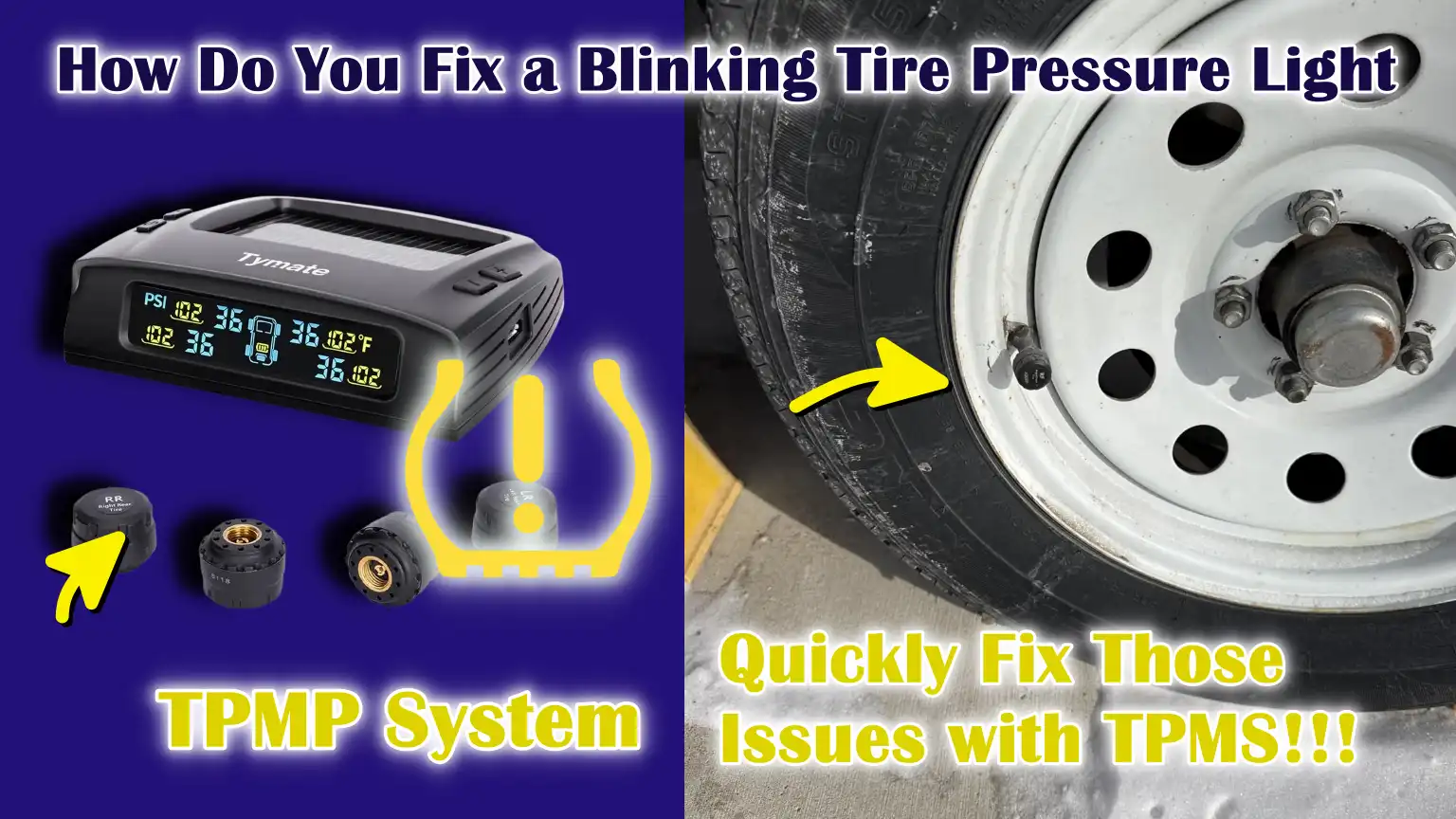 How Do You Fix a Blinking Tire Pressure Light