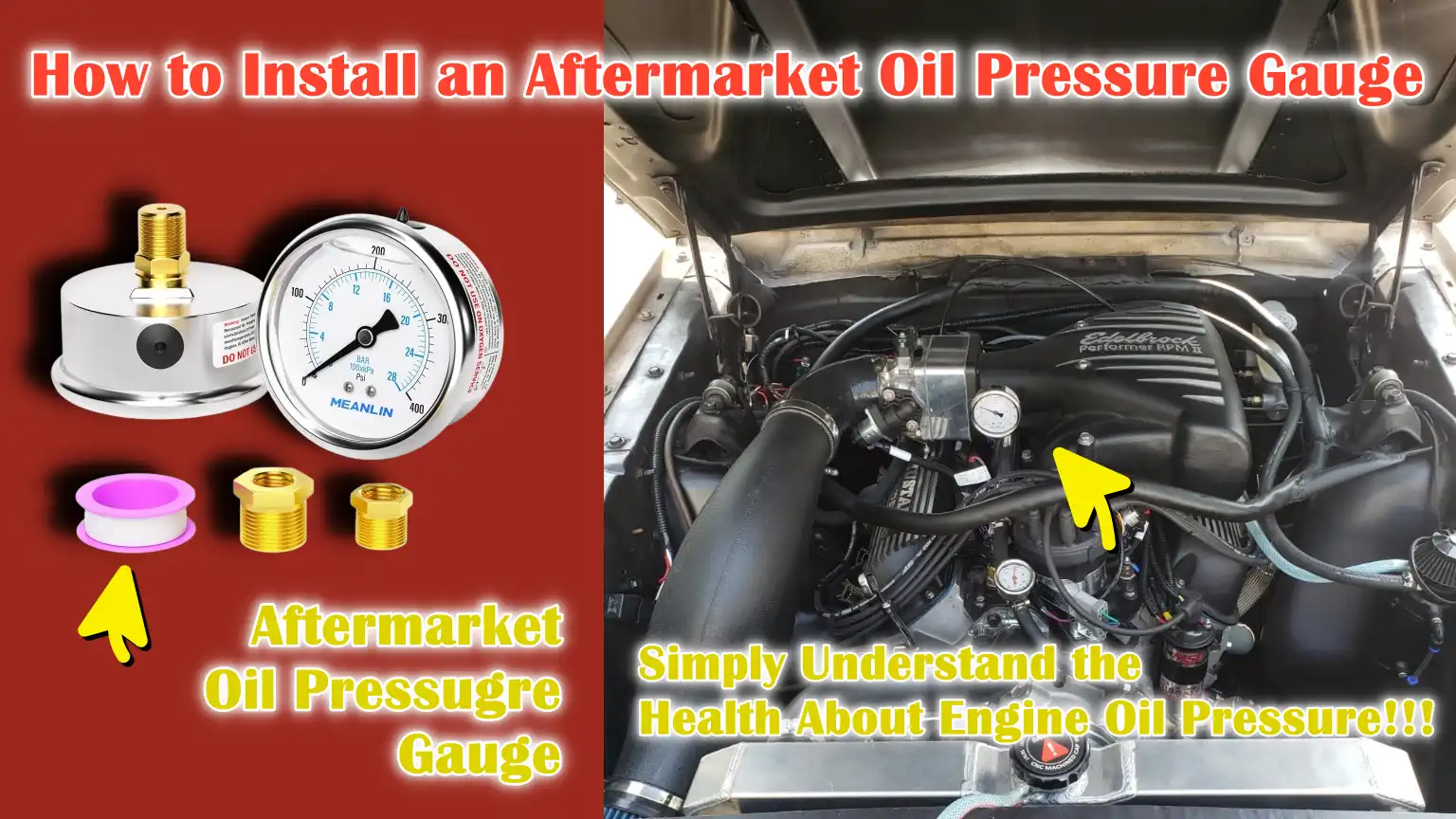 How to Install an Aftermarket Oil Pressure Gauge
