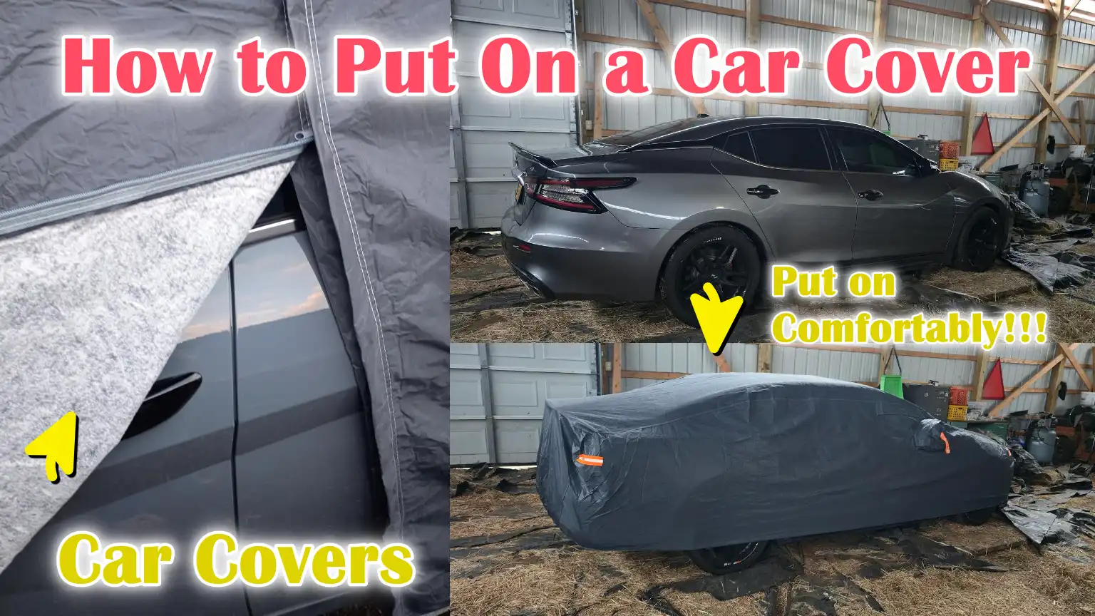 How to Put On a Car Cover