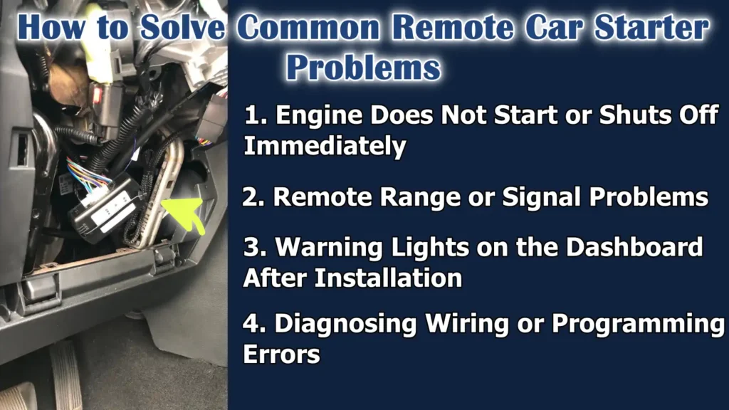 How to Solve Common Remote Car Starter Problems