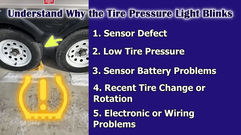 Understand Why the Tire Pressure Light Blinks
