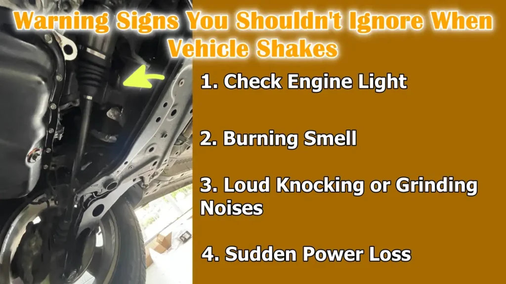 Warning Signs You Shouldn't Ignore When Vehicle Shakes