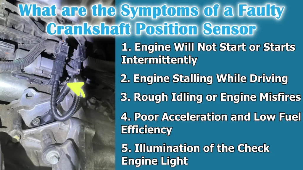 What are the Symptoms of a Faulty Crankshaft Position Sensor