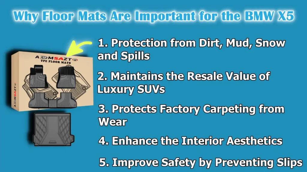 Why Floor Mats Are Important for the BMW X5
