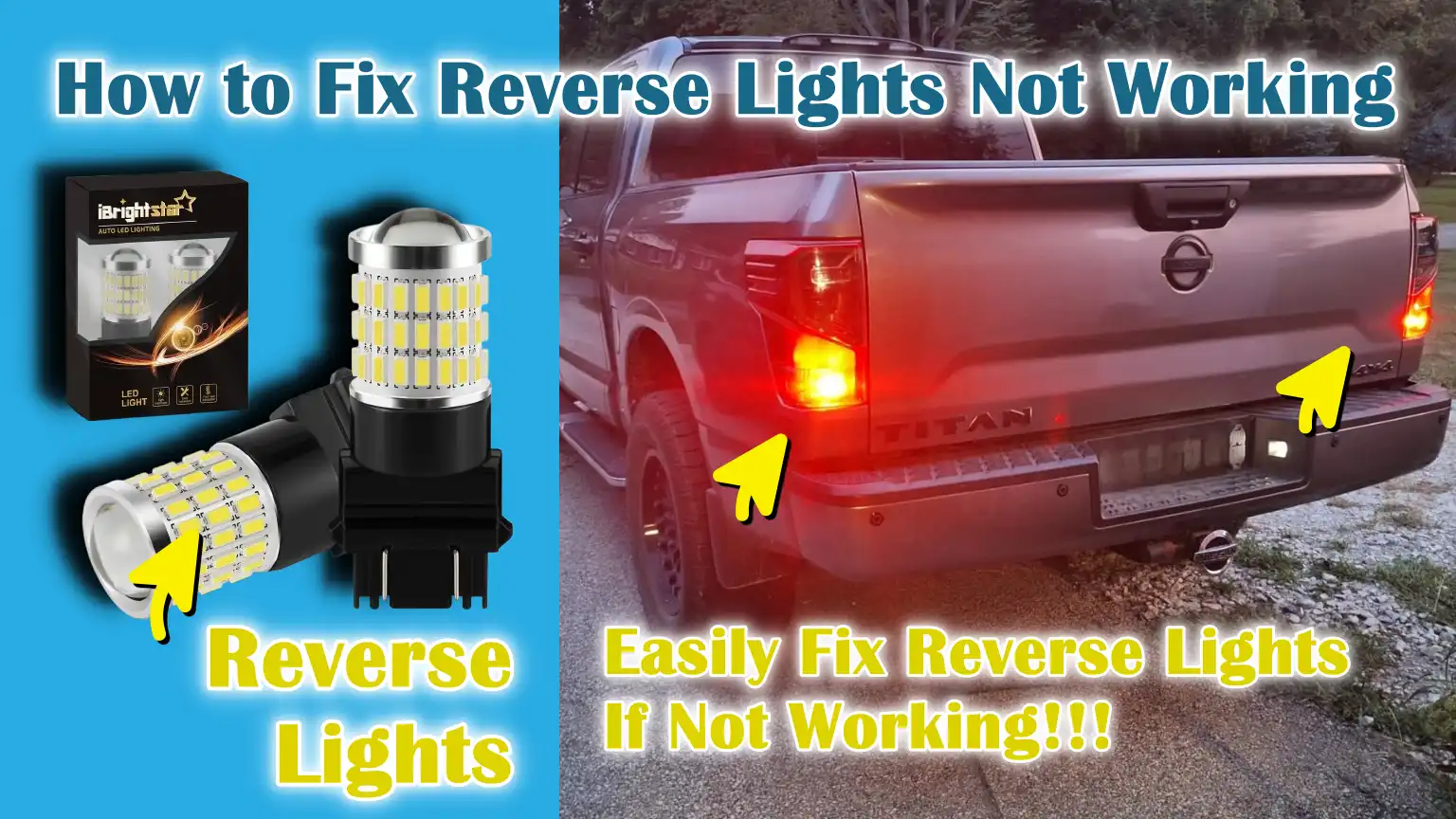 How to Fix Reverse Lights Not Working