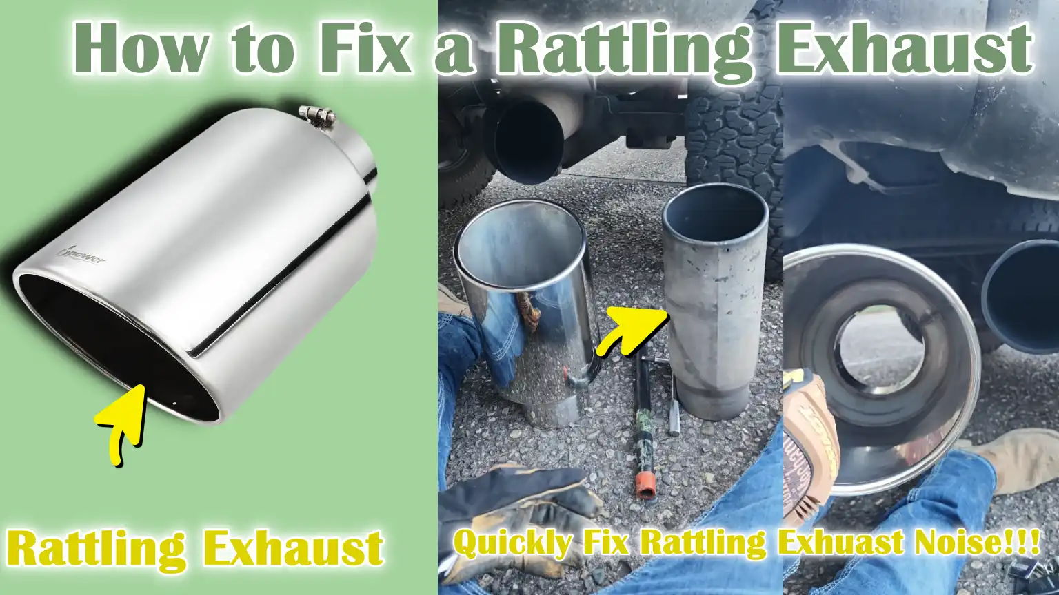 How to Fix a Rattling Exhaust
