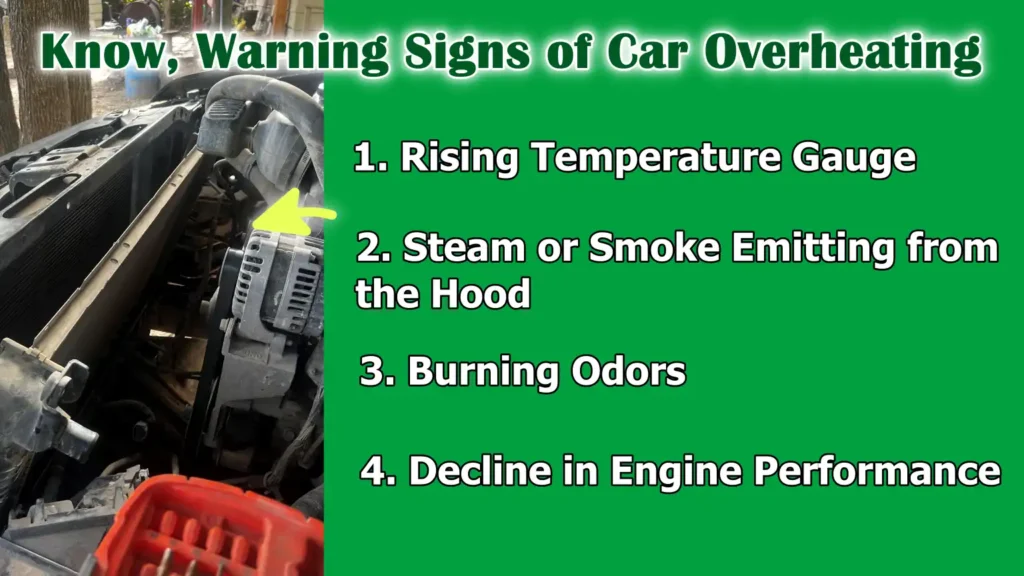 Know, Warning Signs of Car Overheating