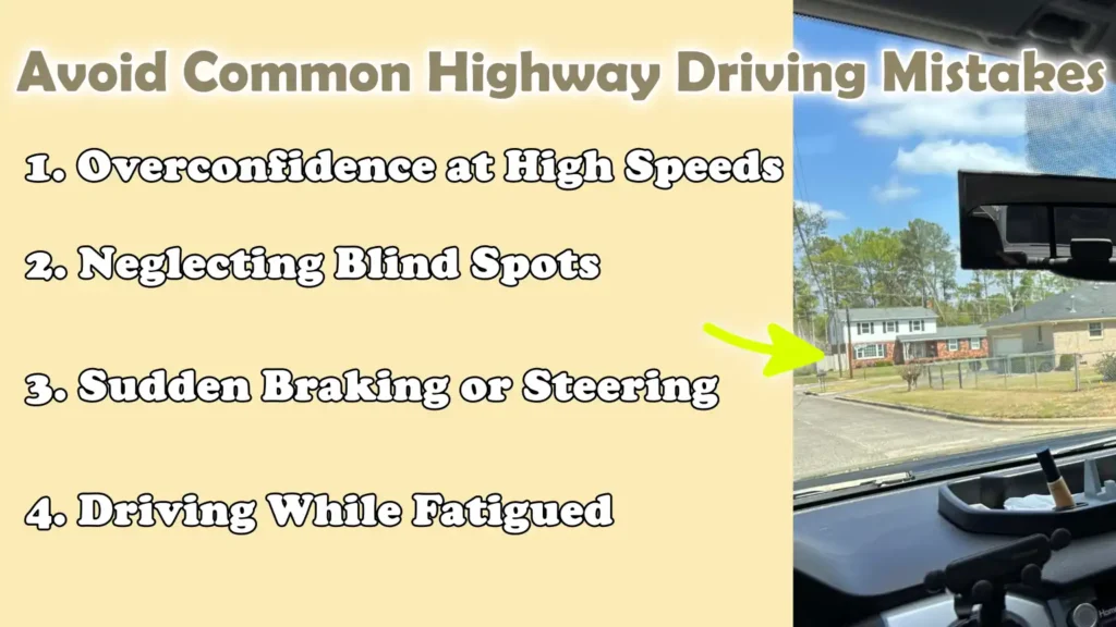 Avoid Common Highway Driving Mistakes