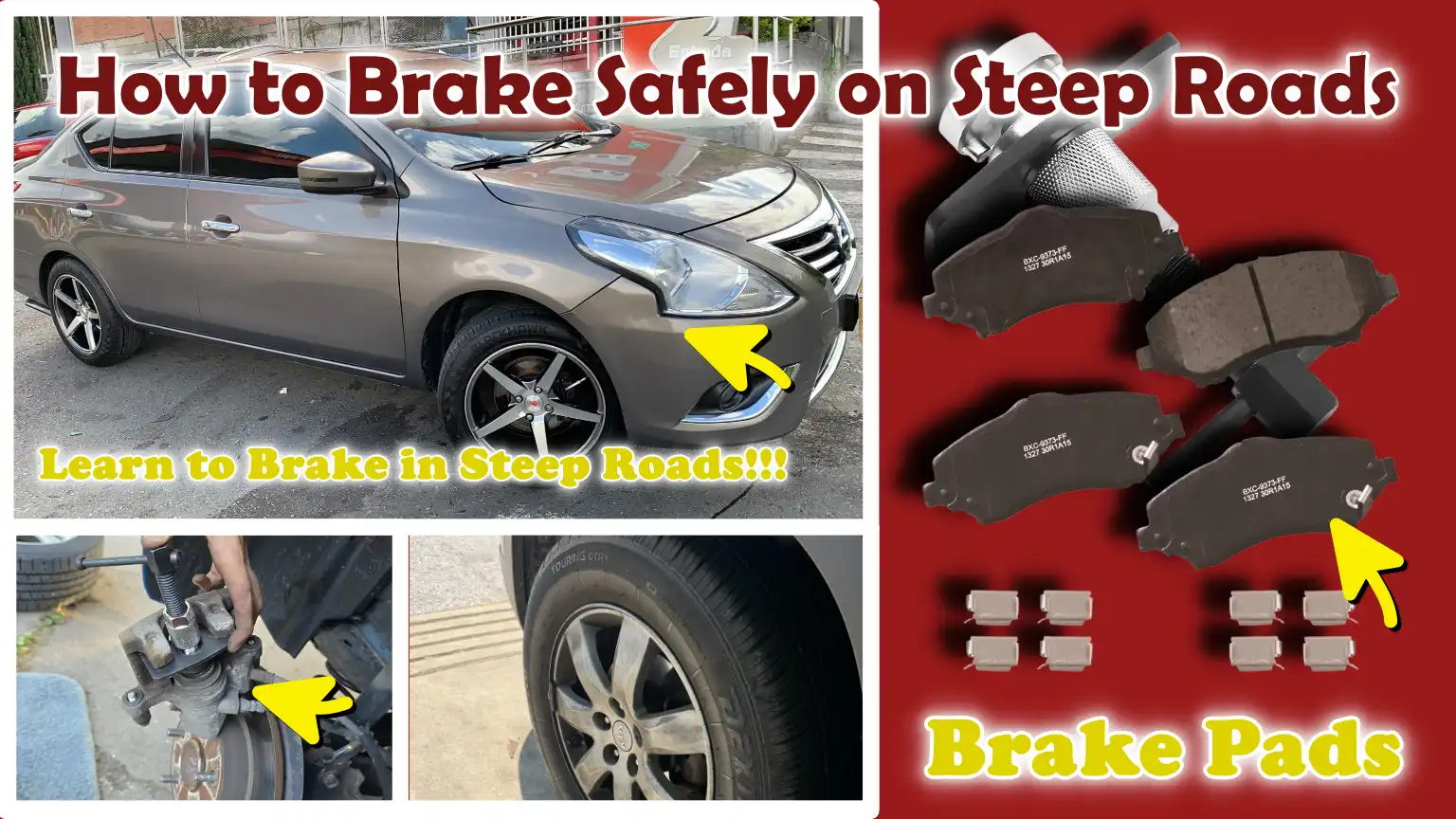 How to Brake Safely on Steep Roads