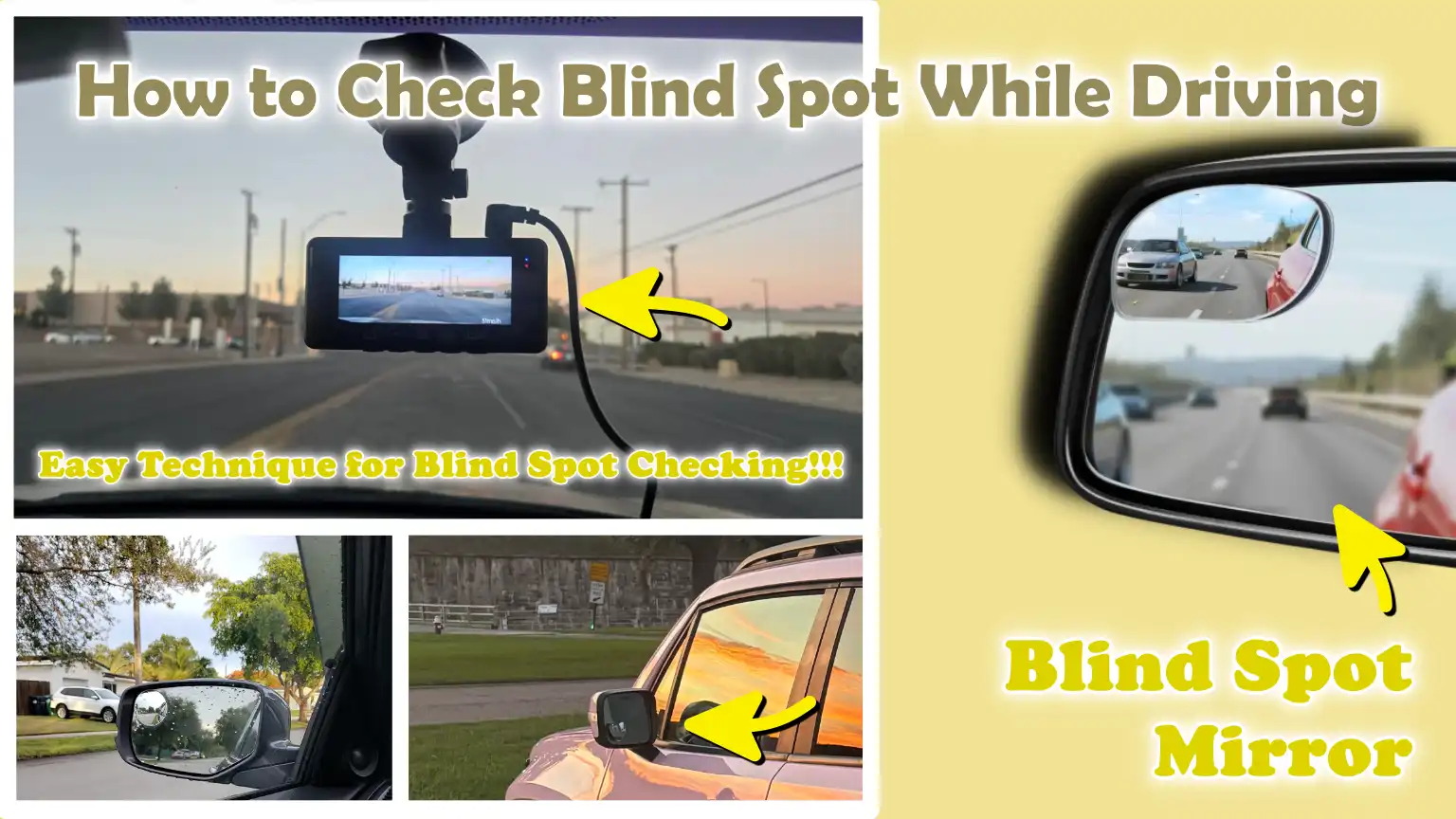 How to Check Blind Spot While Driving
