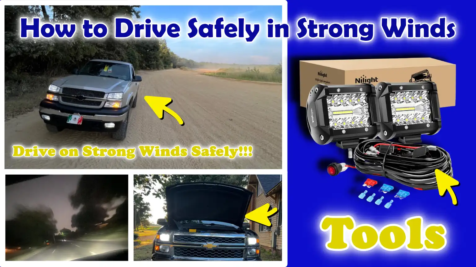 How to Drive Safely in Strong Winds