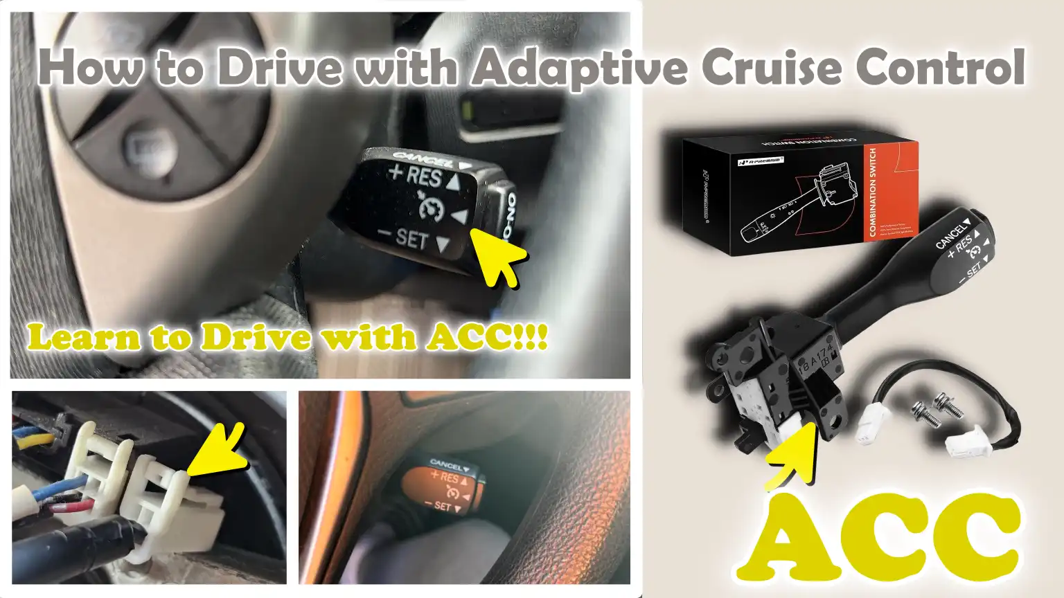 How to Drive with Adaptive Cruise Control
