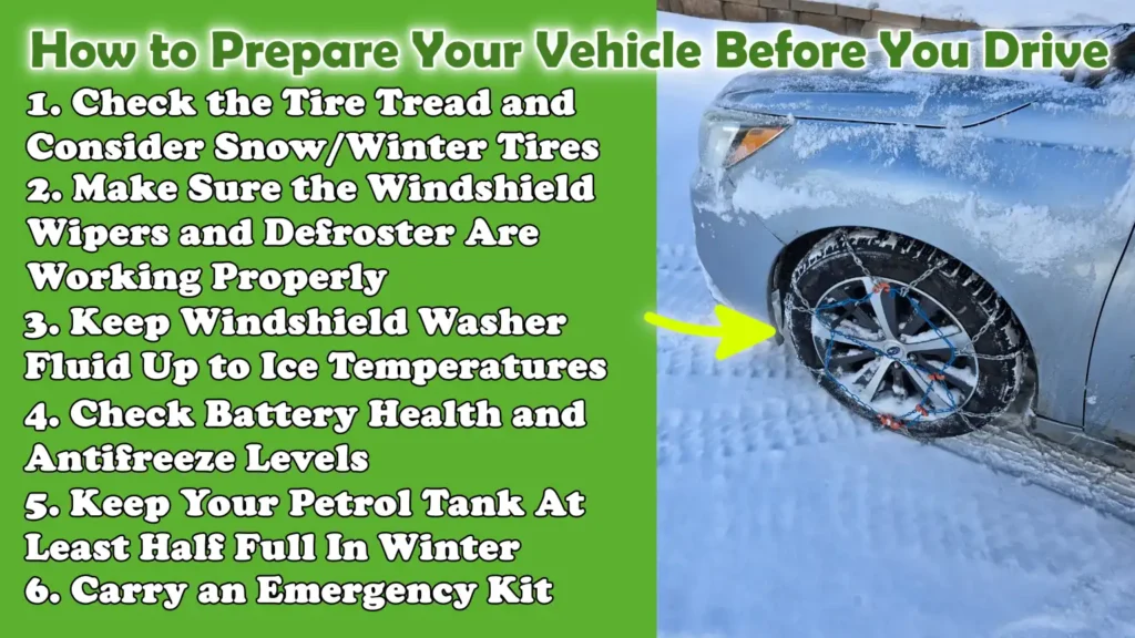 How to Prepare Your Vehicle Before You Drive