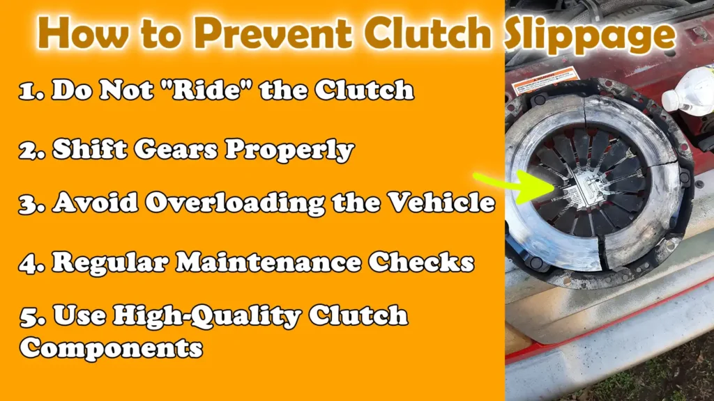 How to Prevent Clutch Slippage