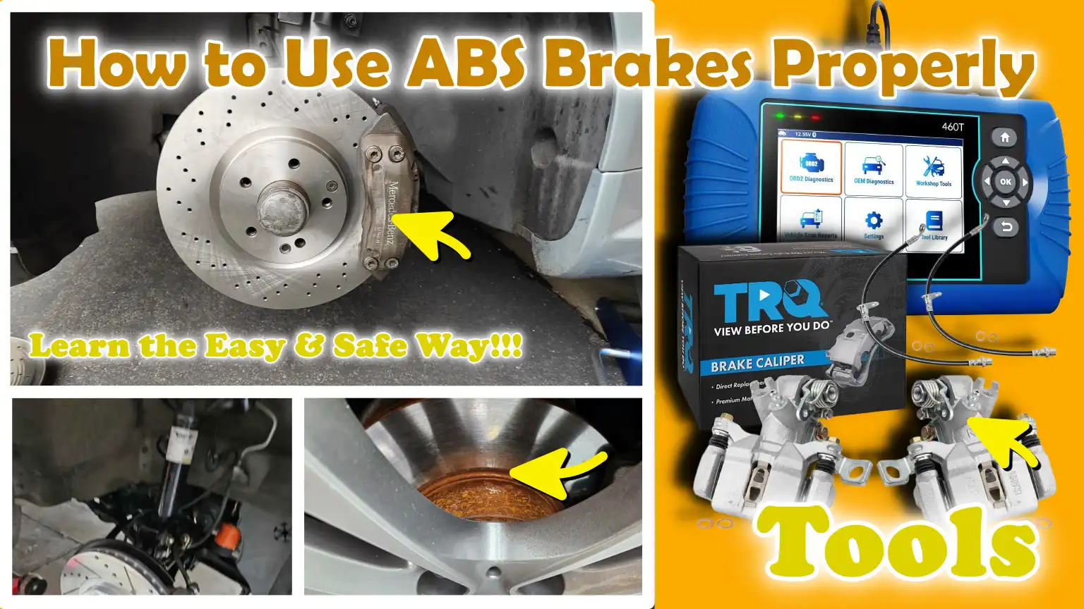 How to Use ABS Brakes Properly