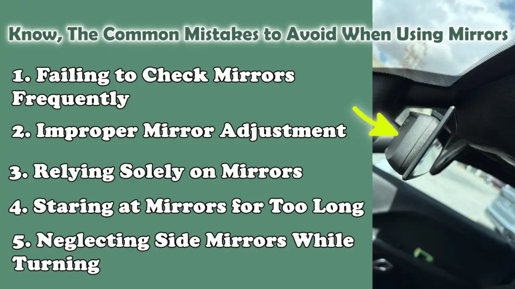 Know, The Common Mistakes to Avoid When Using Mirrors